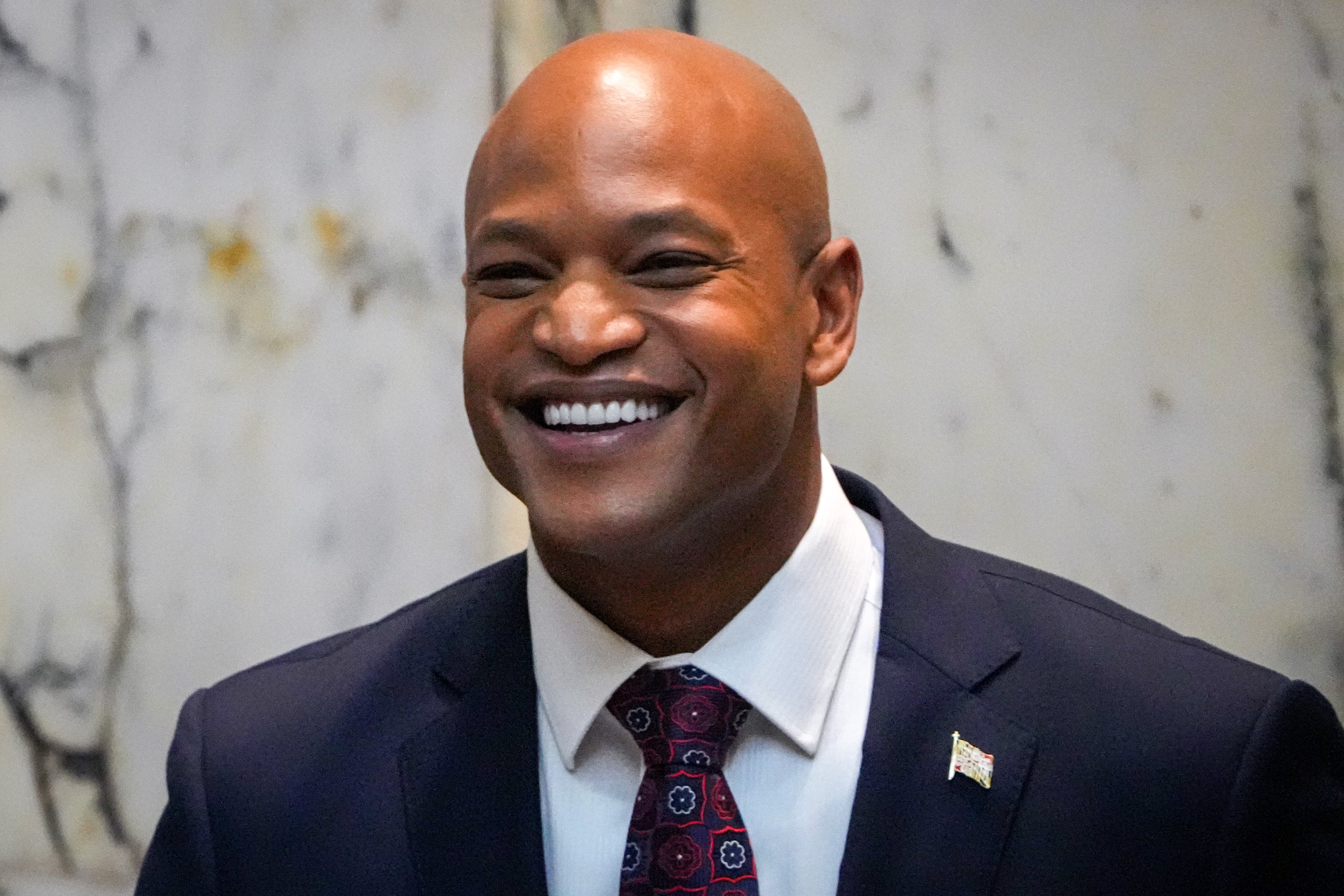 Maryland Gov. Wes Moore delivers his first State of the State address on 2/1/23 at the Maryland State House.