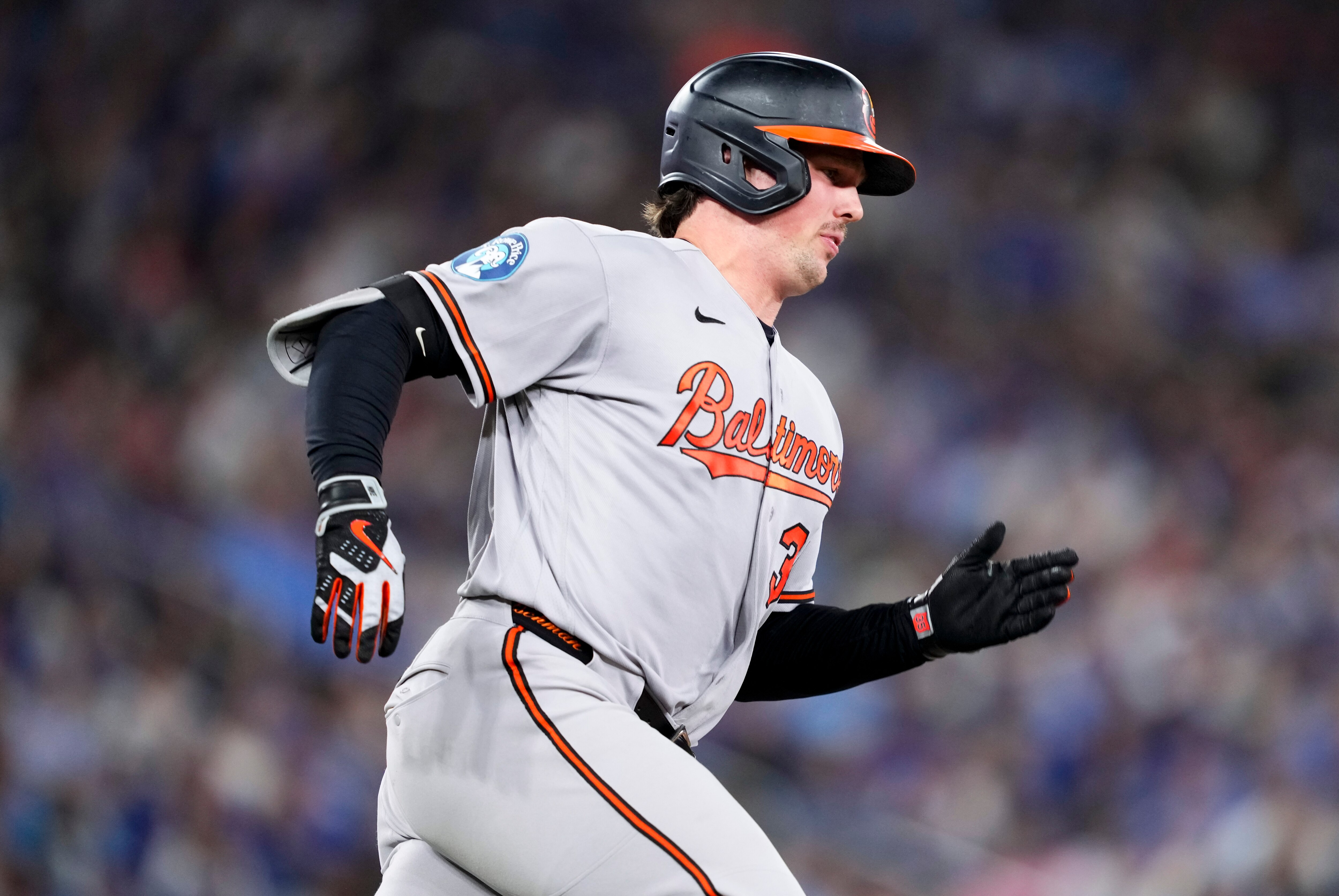 Orioles catcher Adley Rutschman is on the concussion injury list.