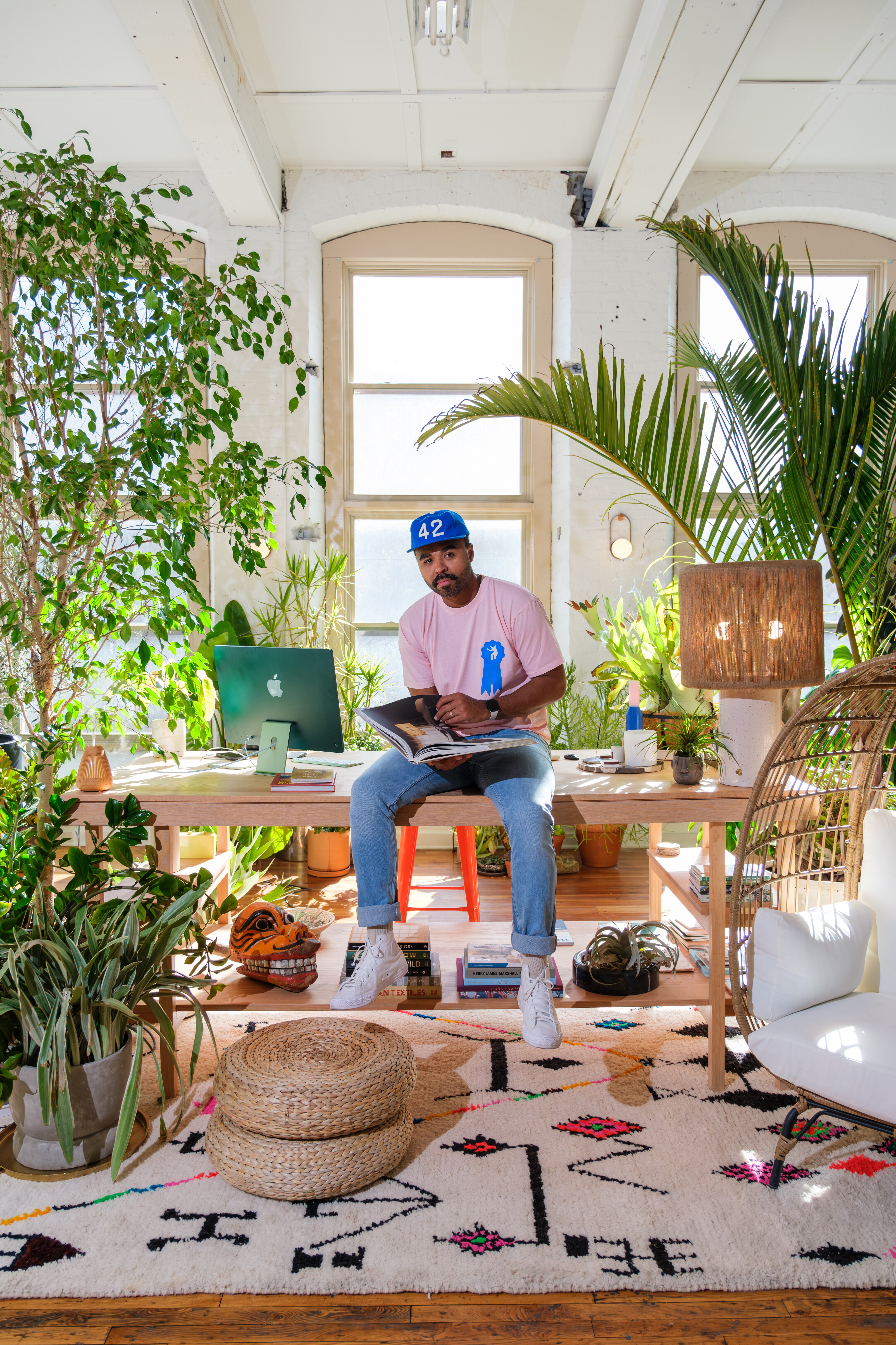 Hilton Carter at his Baltimore studio