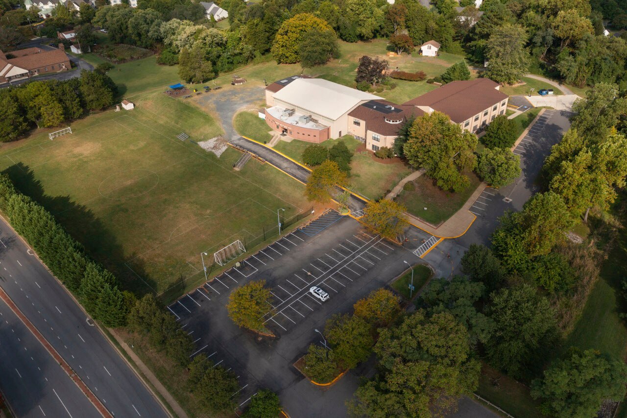 The roughly 9-acre property along Bestgate Road in Annapolis includes an educational and religious facility. 