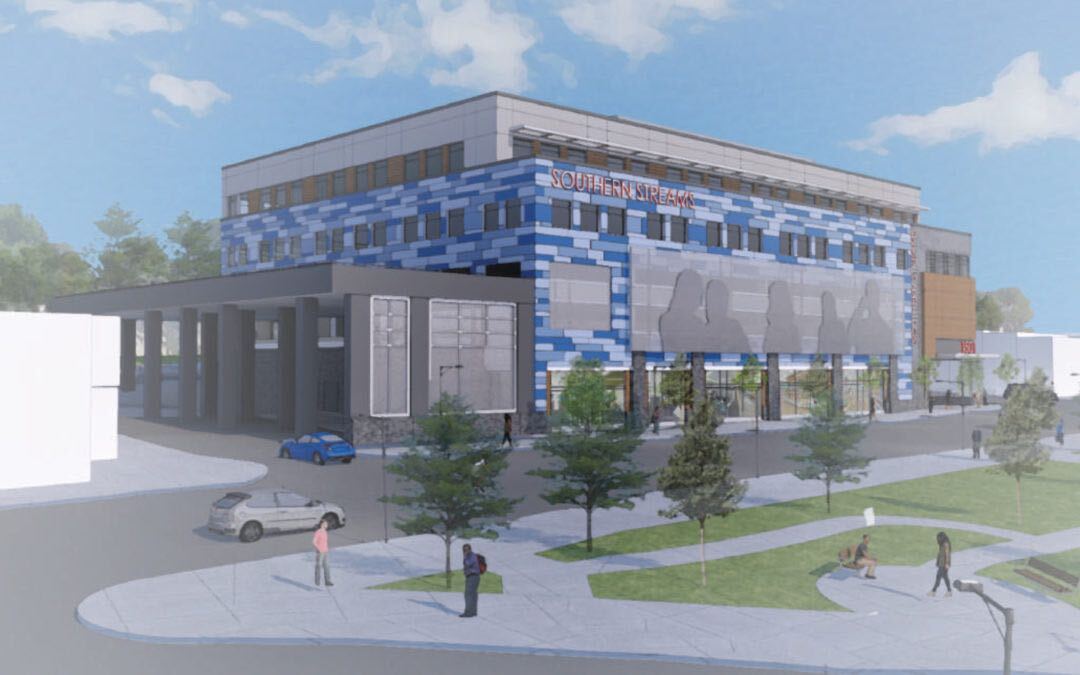 The Southern Streams Health and Wellness Center is a development project in Broadway East expected to break ground in spring 2024.