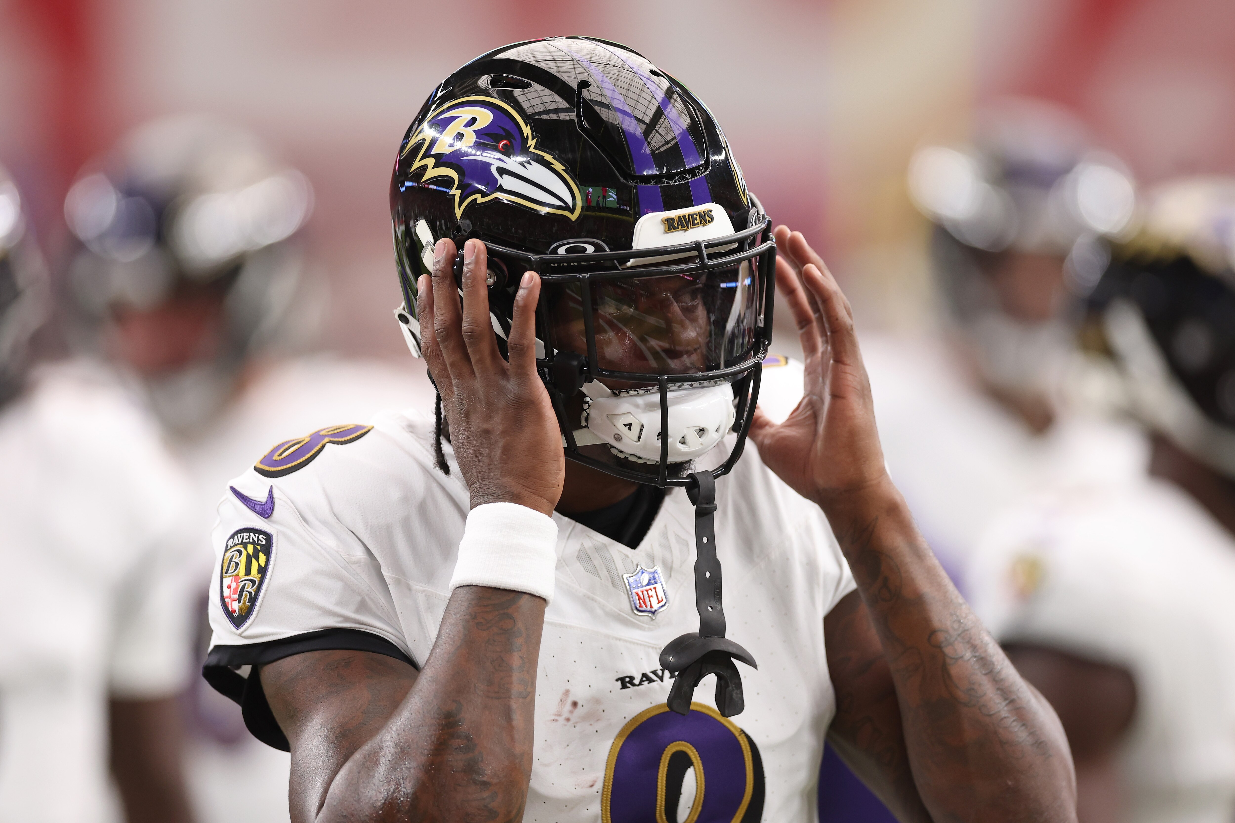 The health of quarterback Lamar Jackson will be one of the determining factors for the remainder of the season.