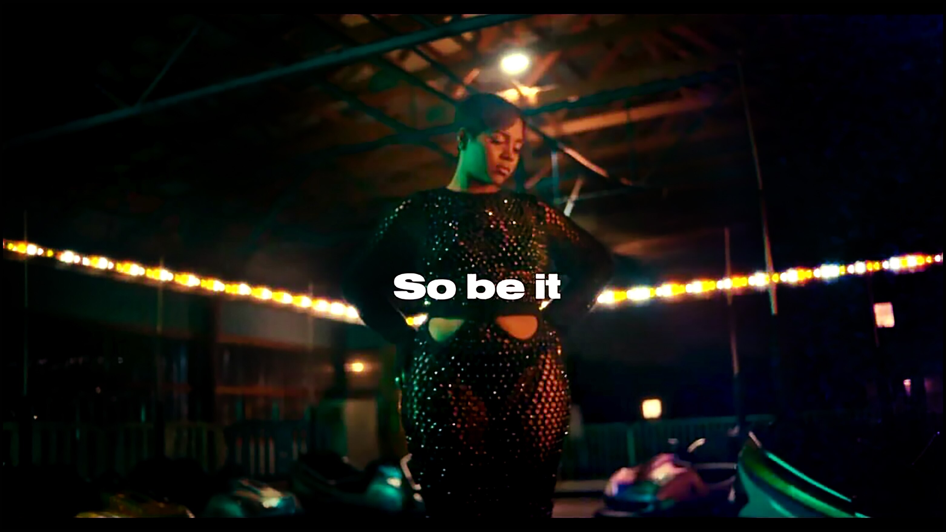 Singer Alex Vaughn in her “So Be It” music video.