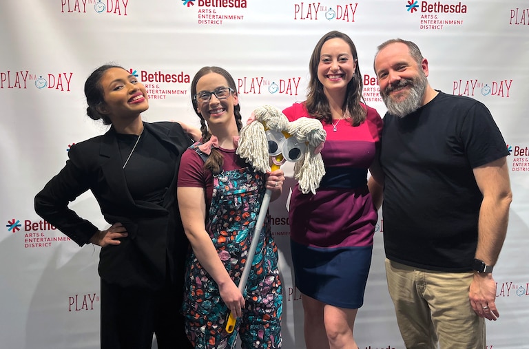 Glen Echo's Adventure Theatre participates in Play in a Day, a challenge to D.C.-area theaters to stage an entire play in 24 hours. Glen Echo's Adventure Theatre participates in Play in a Day, a challenge to D.C.-area theaters to stage an entire play in 24 hours.
