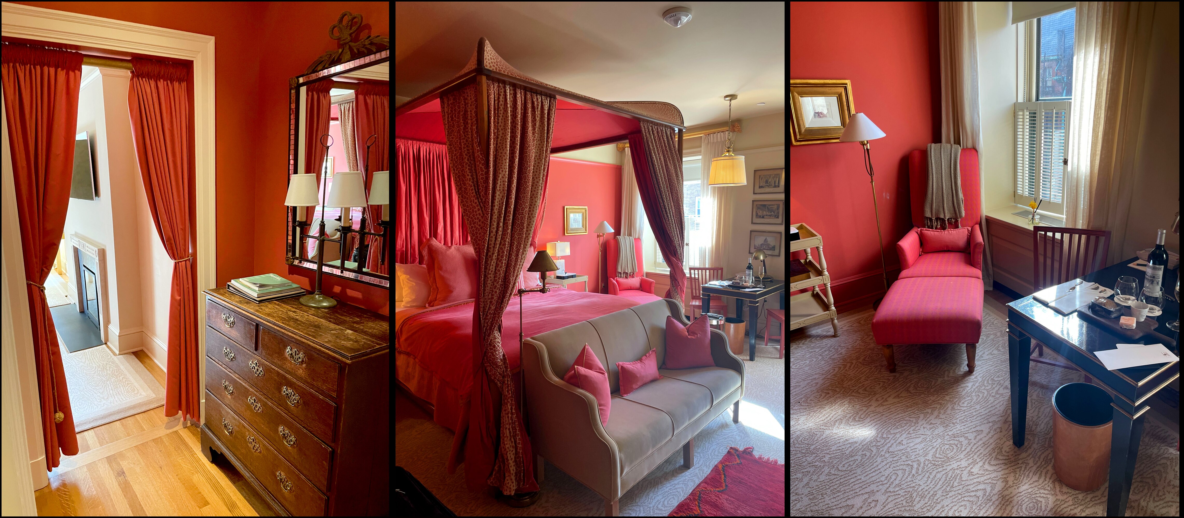 A quiet bedroom at the ultra-luxe The Ivy Hotel is the perfect place to shut the world out and relax. If you can let yourself.