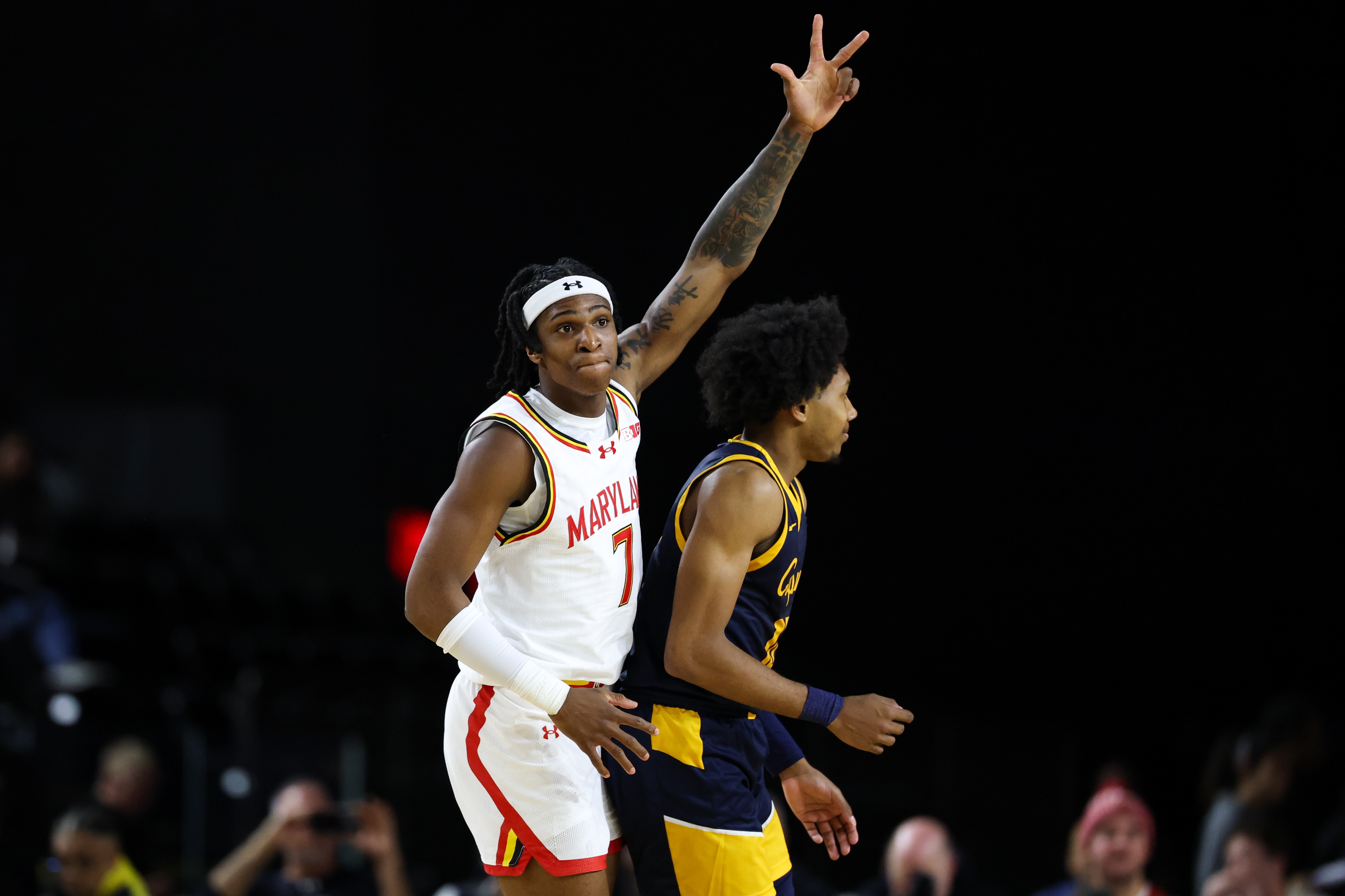 Maryland guard Andre Mills, pictured against Coppin State, scored 30 points against Illinois on Sunday.