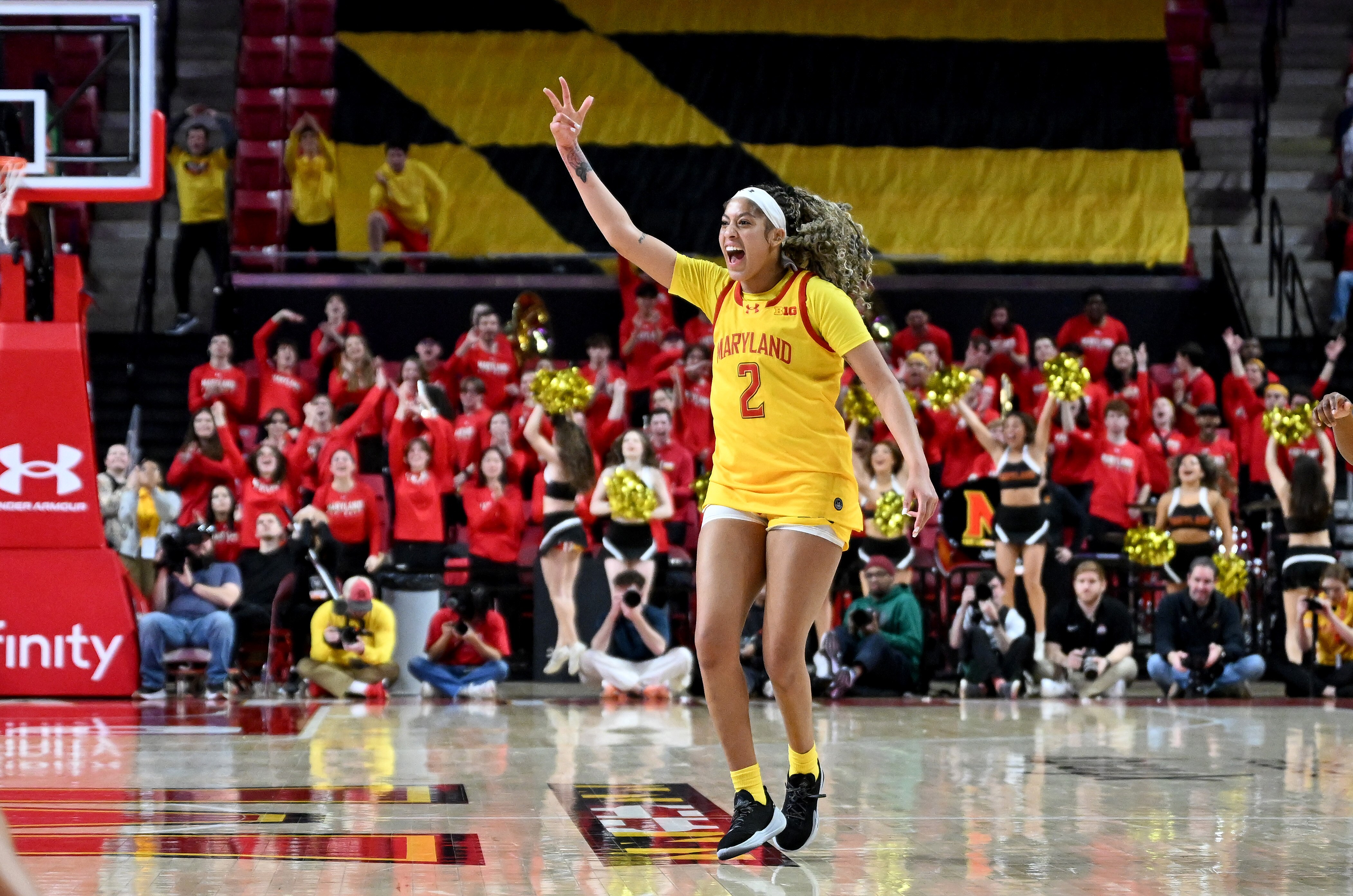 Kaylene Smikle, Maryland’s leading scorer, will play in her first NCAA tournament.