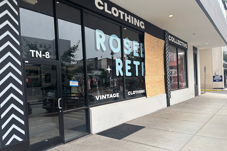 After opening to the public in February, Rosebud Retro was the target of an arson attack in July, shuttering the business as owners worked to relaunch.