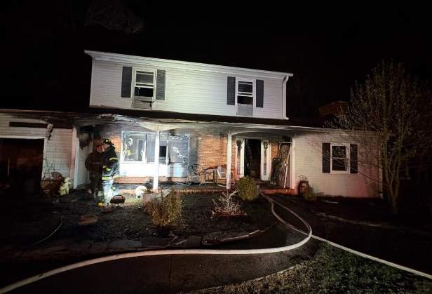 An early-morning fire tore through a Pasadena home on Tuesday, March 25, 2025 leaving one man dead as investigators work to determine the cause.