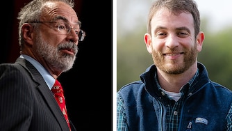 Candidates for the 1st District, Republican Rep. Andy Harris, left, and Democratic candidate Dan Schwartz, right, will take part in a forum held at 6:00 p.m. Tuesday at the Chesapeake Grove Intergenerational Center in Cambridge.