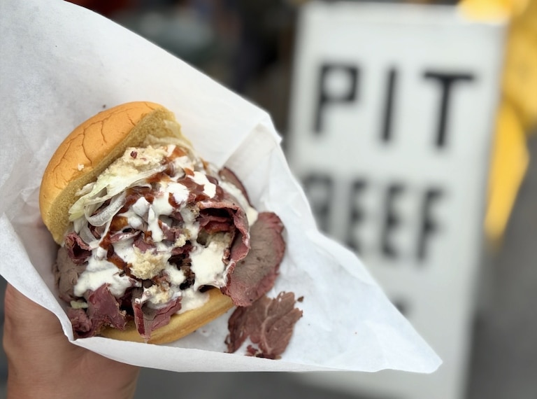 The Baltimore Beef Man pop-up focuses solely on pit meats.