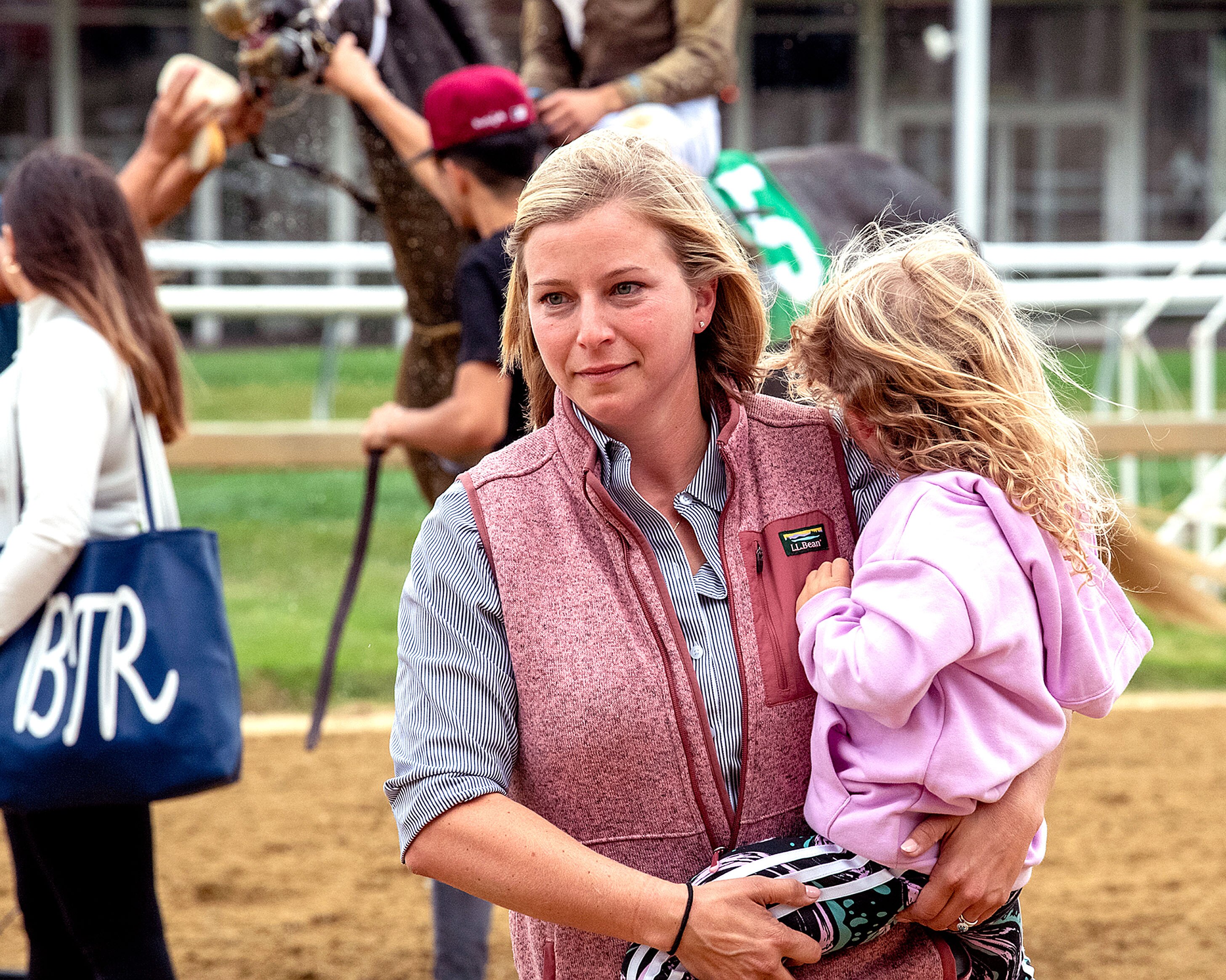 Trainer Brittany Russell won her first Grade I stakes, among other accomplishments, in 2023.