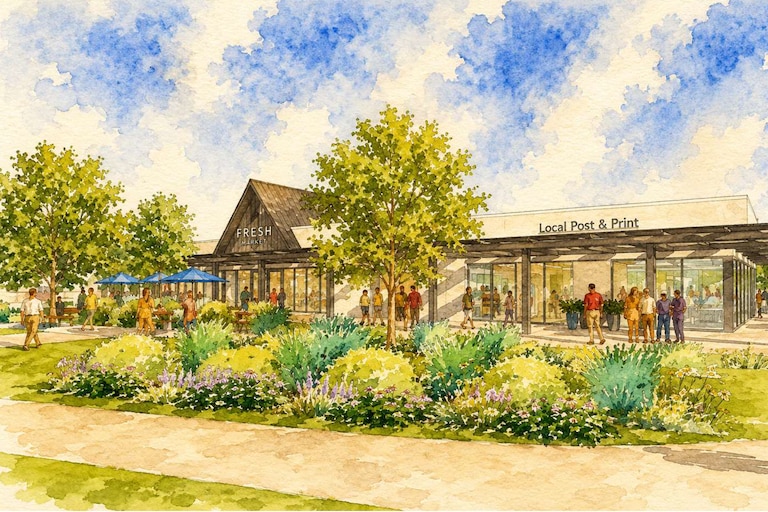 **ONE TIME USE ONLY** Renderings of the Royal Farms development project has been is being discussed for Annapolis.