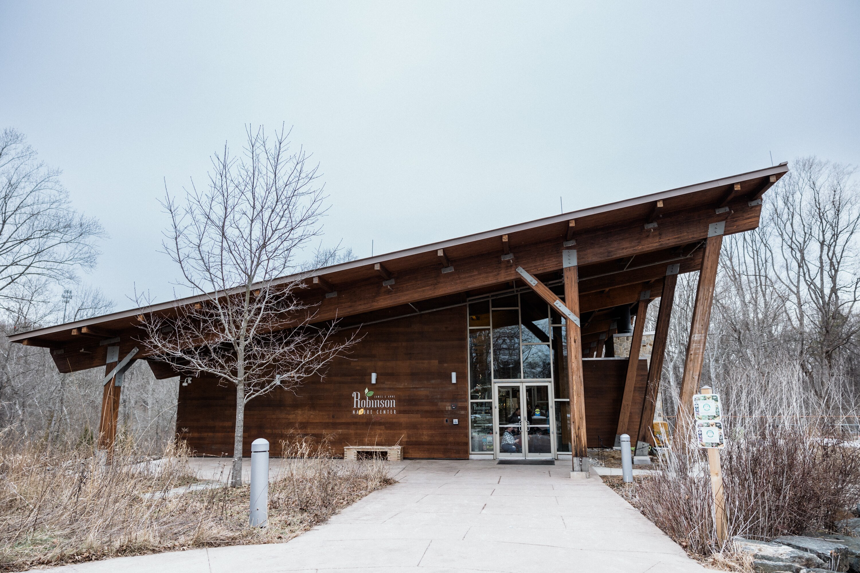 The Robinson Nature Center is seen on February 8, 2025 in Columbia, Maryland.