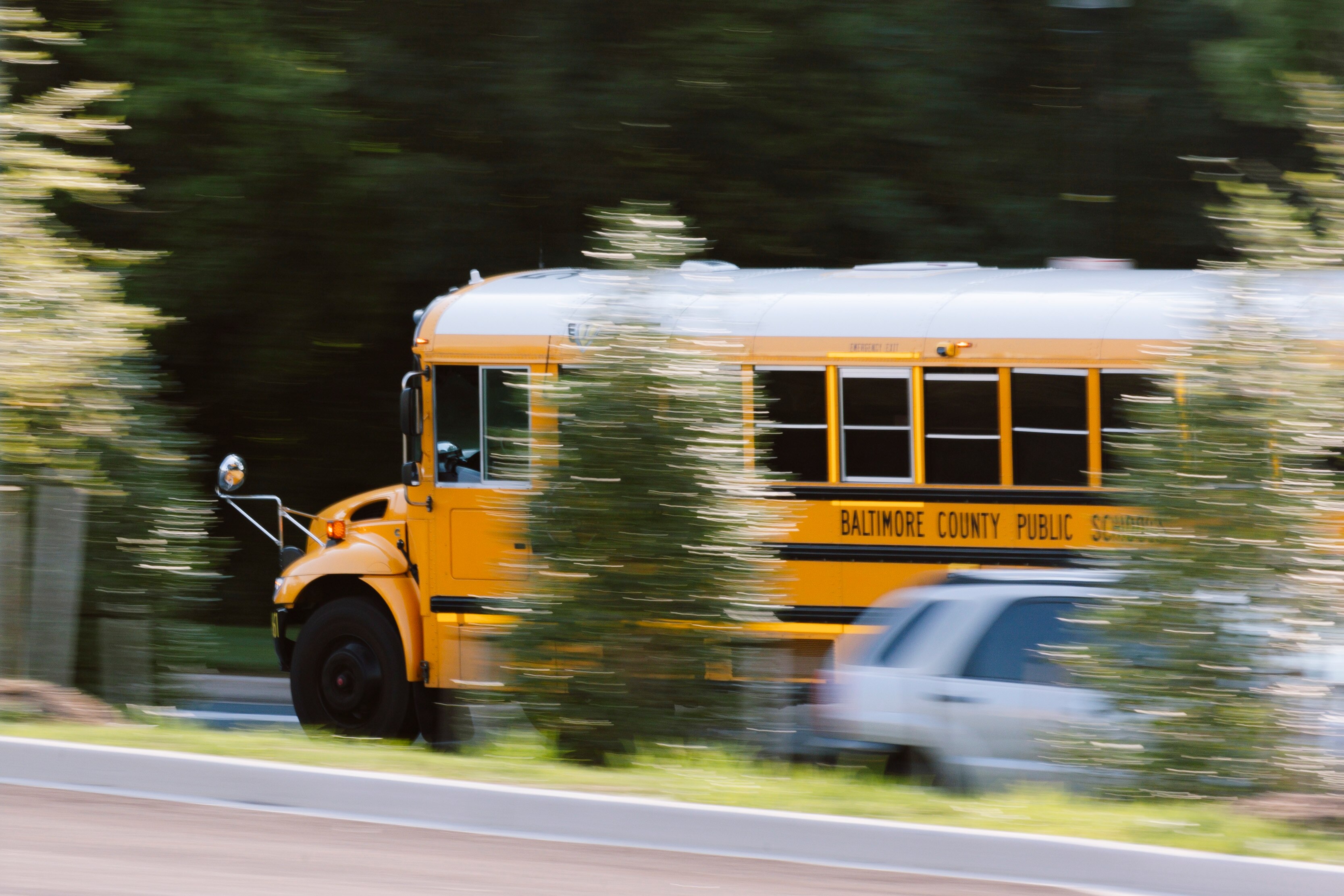 Baltimore County Public Schools is working with the Fire Department to transport uninjured students to school, officials said.