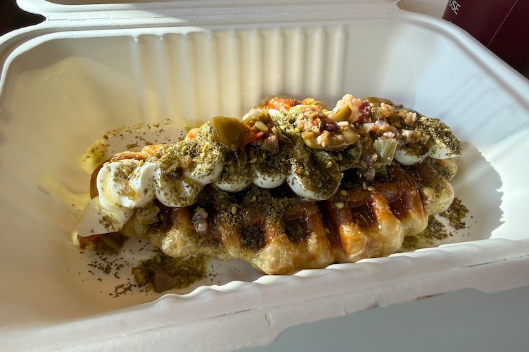 Qaffee House has opened its doors at 328 S. Highland Ave. in Highlandtown. The coffee shop is the first brick-and-mortar location for the brand, which also has a coffee trailer in Columbia. The menu includes cardamom lattes and croffles -- or qroffles -- with various toppings.