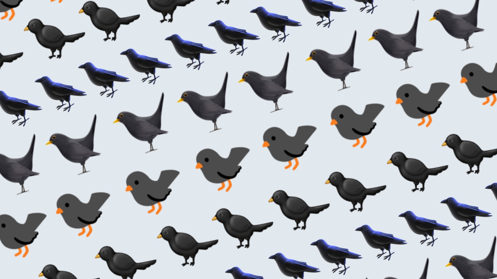 The black bird emoji is available on iOS 16.4, Android 13, Samsung One UI 5.0, and Facebook, according to Emojipedia.