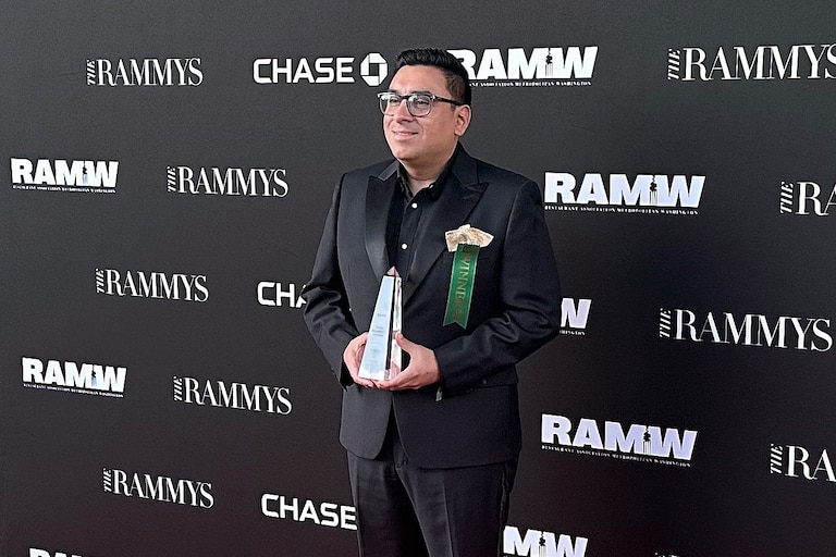 Monday, June 29, 2026 - Fernando González, owner and pitmaster of 2Fifty BBQ, took home the top prize for Restaurateur of the Year at the 2026 RAMMYS Awards.