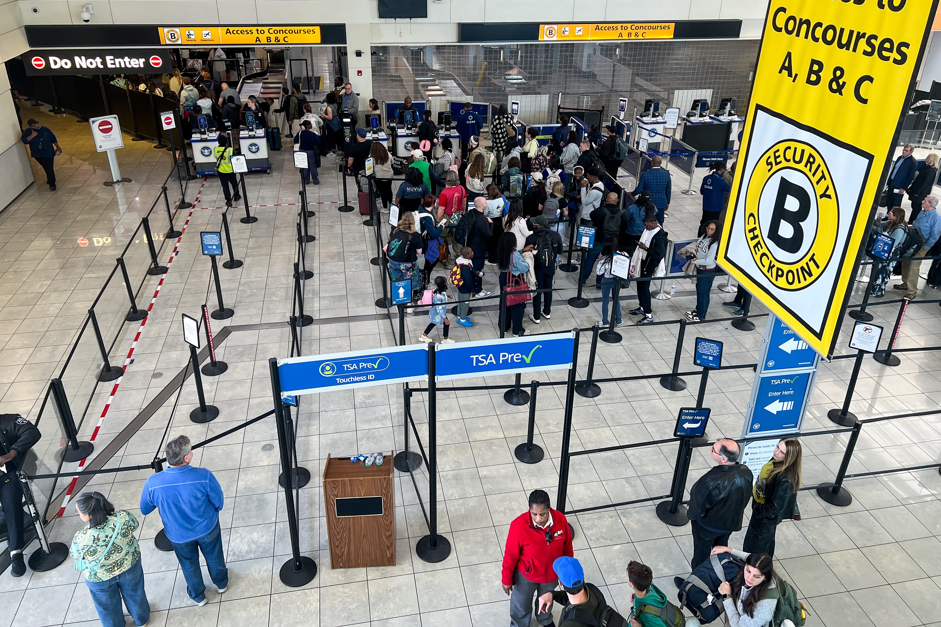 Cornelius Queen, 32, of Charles County, is facing charges in connection with an alleged attack on two federal Transportation Security Administration officers at Baltimore-Washington International Thurgood Marshall Airport.