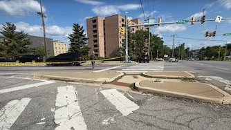 Baltimore Police said there was a police shooting near the intersection of Wilkens and South Caton avenues on Thursday, May 14, 2026.