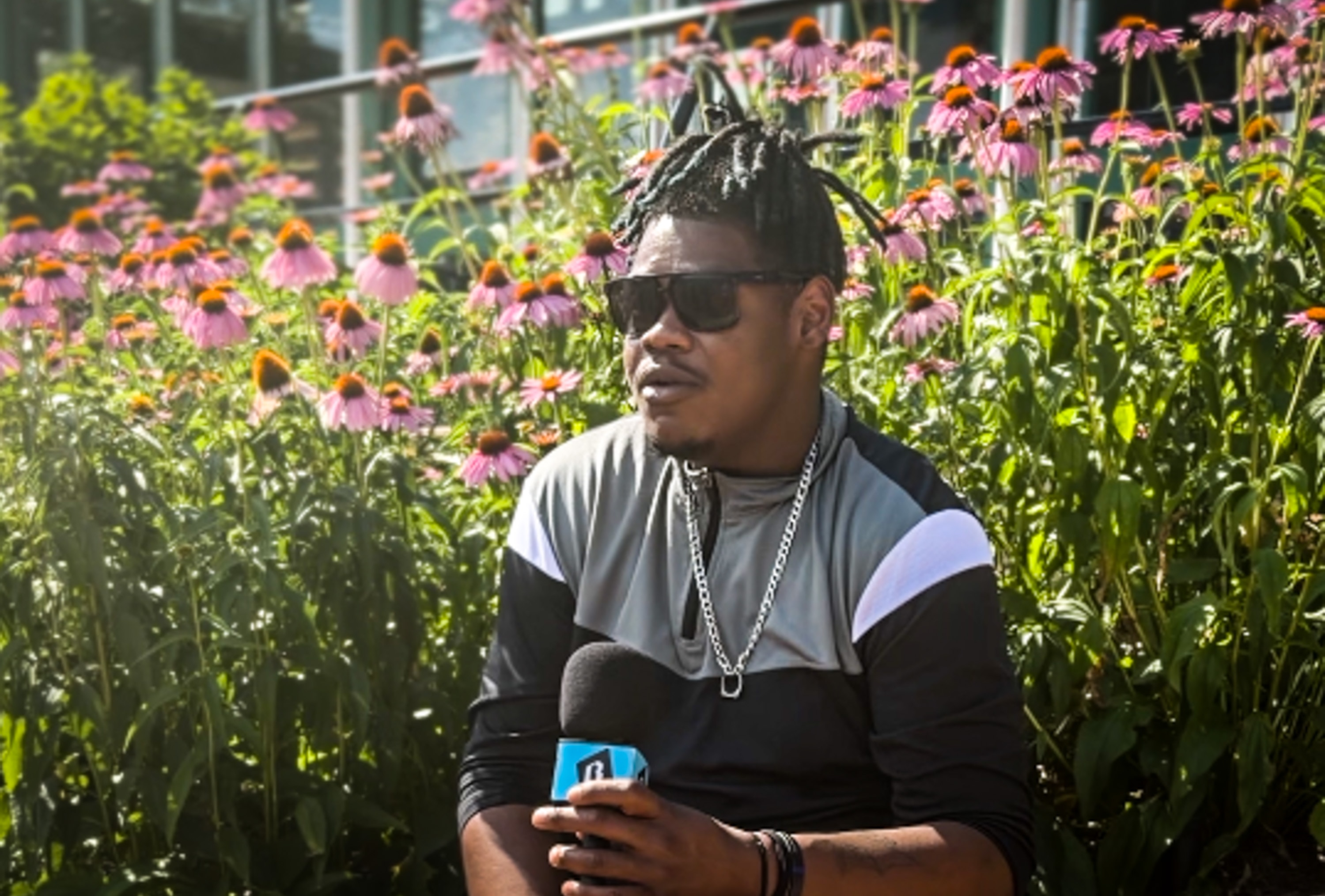 Aaron “AJ” Jones drops by Harborplace almost every day during summers.