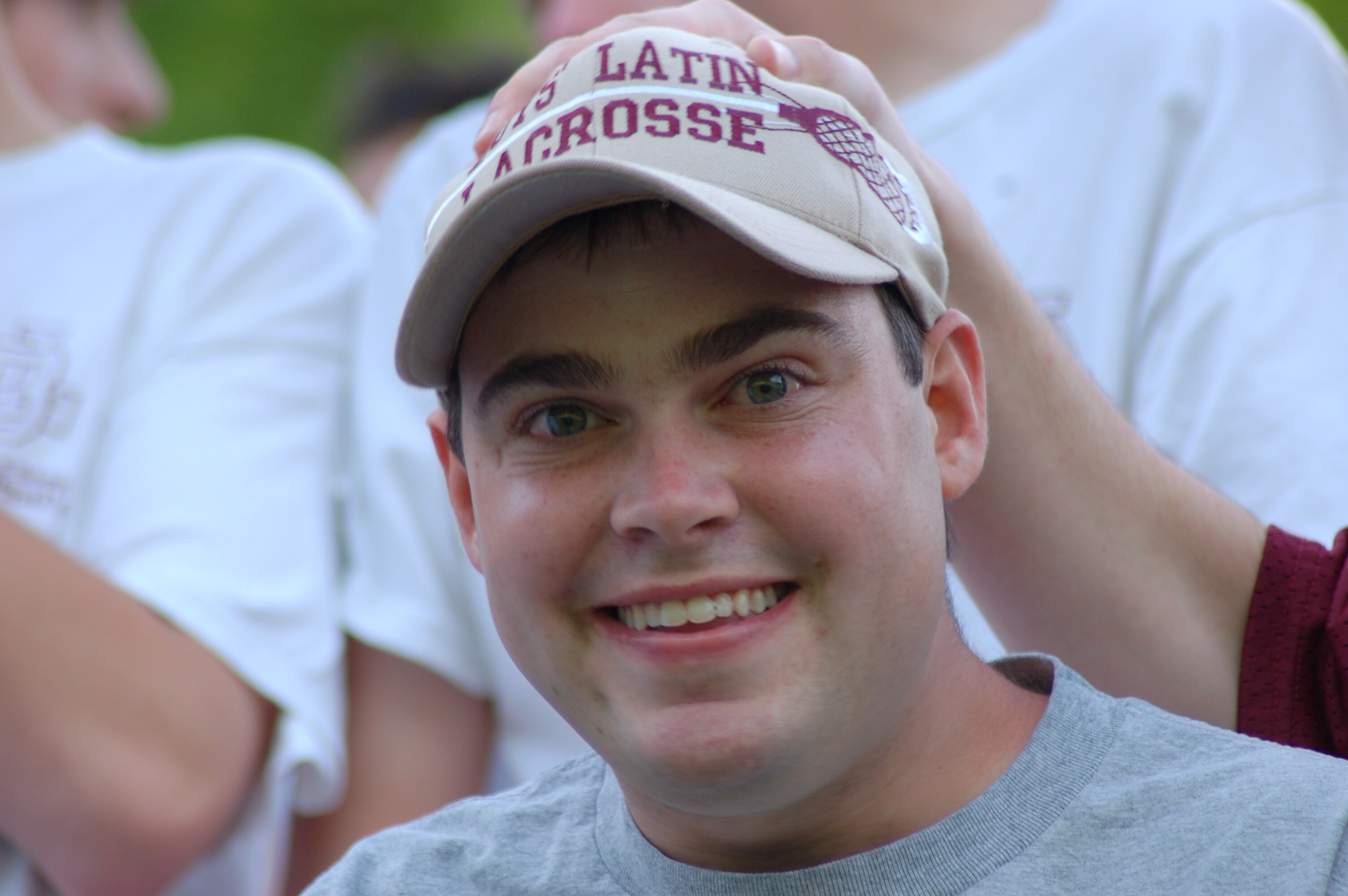 Mark Warns, Jr., is a fixture at Boys' Latin athletic events, especially at lacrosse games at J. Duncan Smith Field. Now he's an honorary alum of the school.