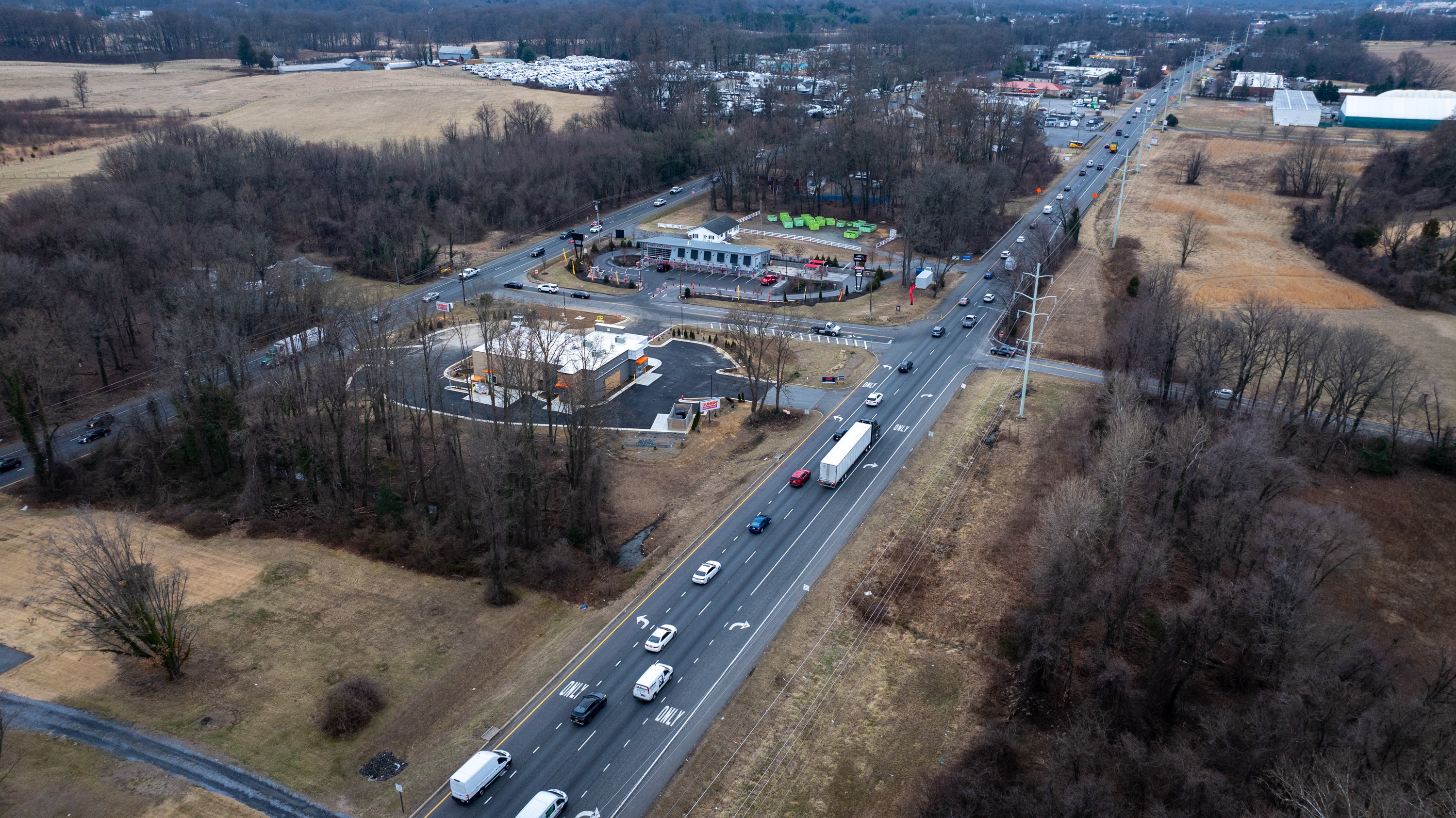 Traffic travels on Crain Highway at Annapolis Road in Gambrills. The County Council is debating a bill that would encourage redevelopment of older commercial properties in "critical corridors," including Route 3.