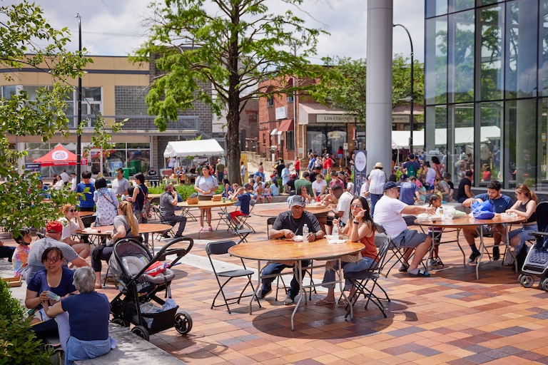 The Taste of Wheaton returns for its 30th year, bringing more than 60 food and artisan vendors to the Marian Fryer Town Plaza.