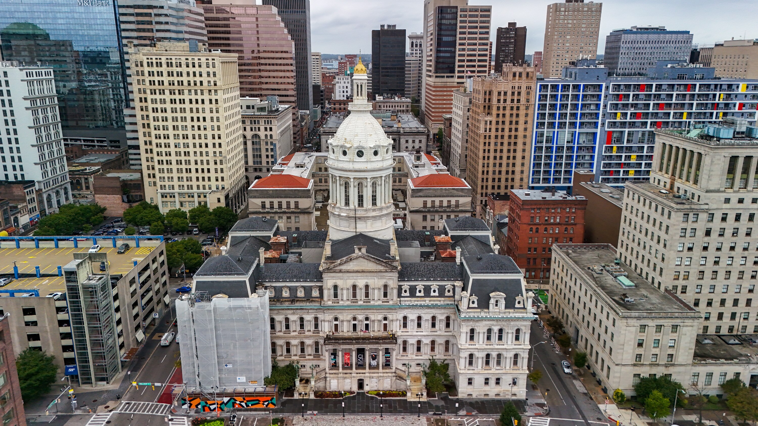 Baltimore City Hall.