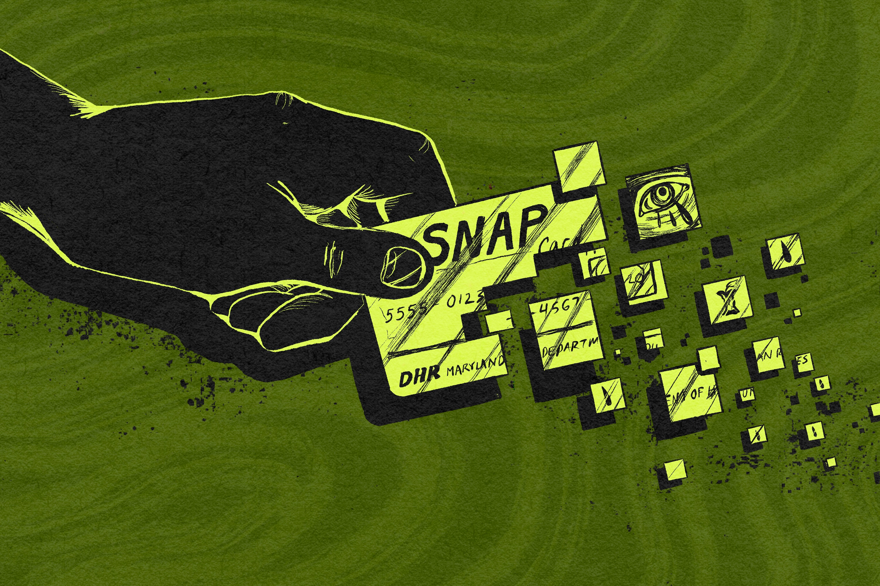 EBT information is being trafficked online, where protections against skimming does little to stop the theft.