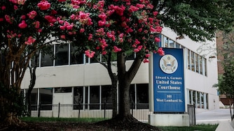 The Edward A. Garmatz United States District Courthouse is seen on July 23, 2025 in Baltimore, Maryland.