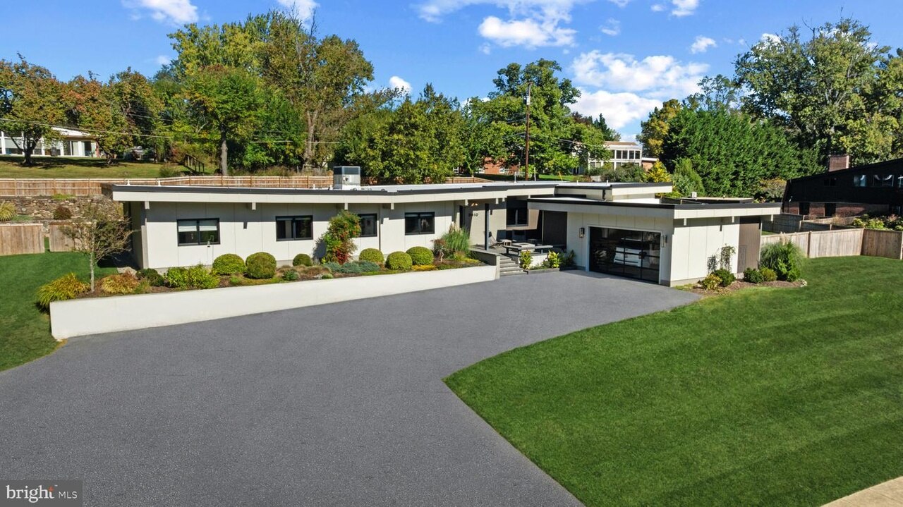 The one-story, five-bedroom home is located at 3410 Woodvalley Dr.