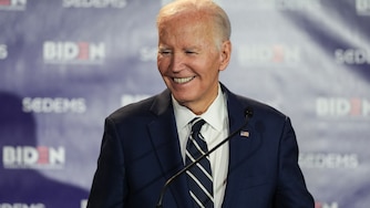 Former President Joe Biden speaks to the South Carolina Democratic Party, Friday, Feb. 27, 2026, in Columbia, S.C.