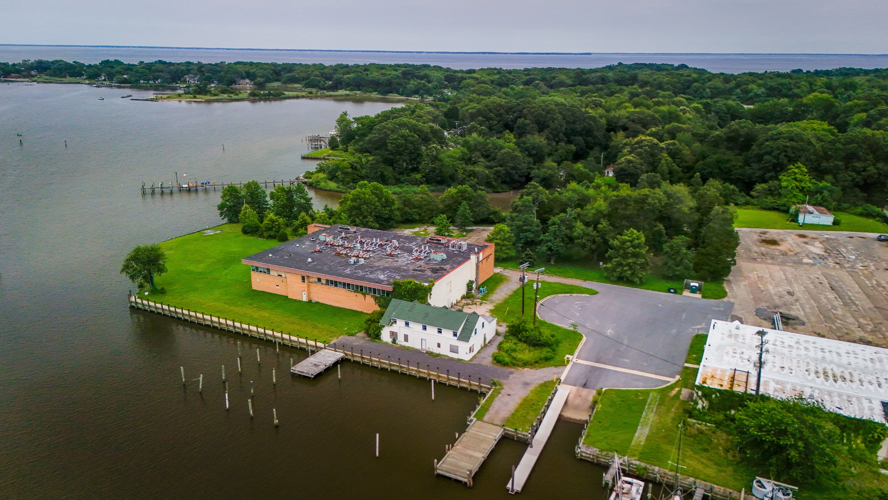 Discovery Village in Shady Side is on the market after Anne Arundel County withdrew from its lease. 