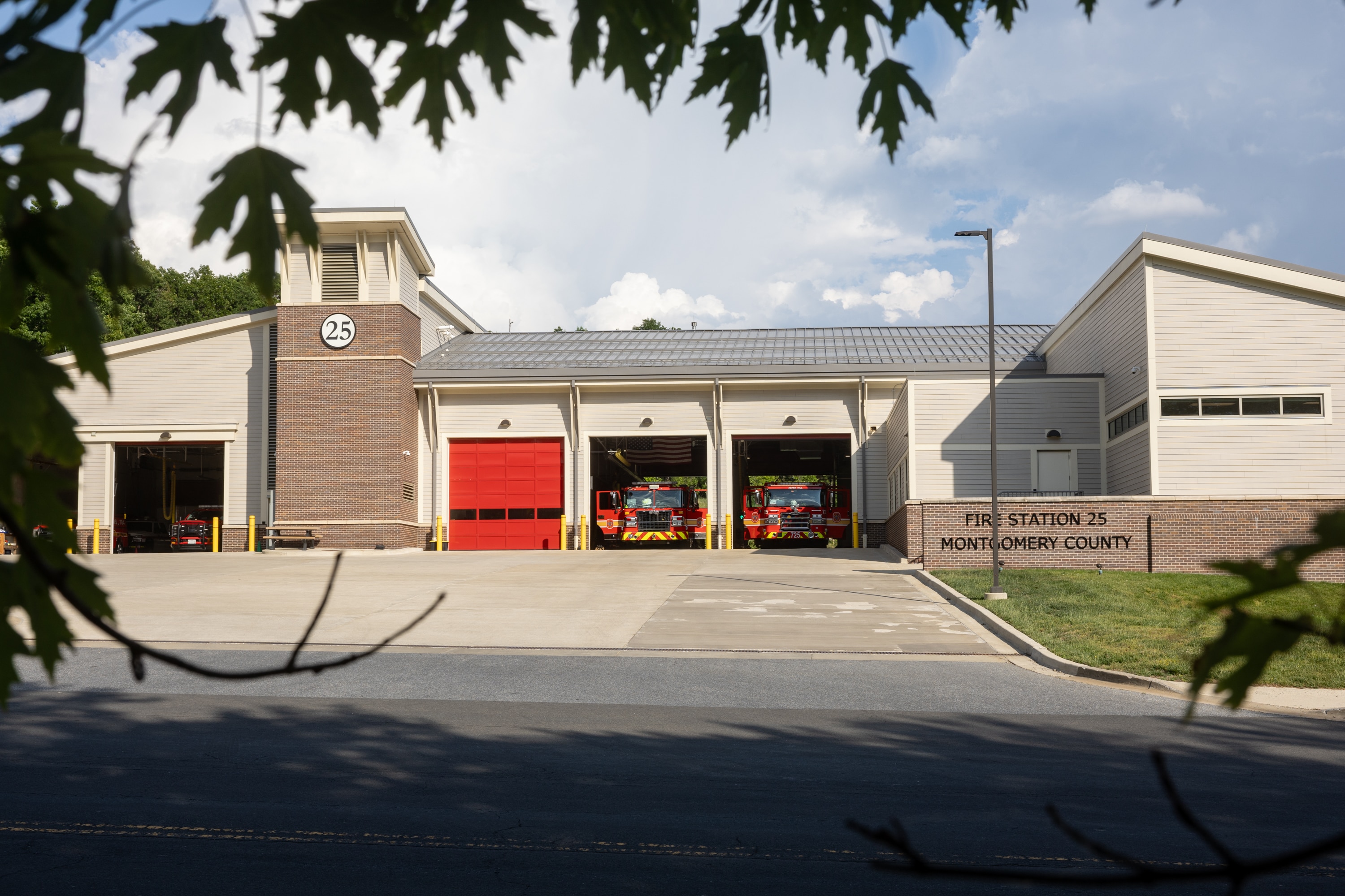 Montgomery County Fire Station 25 in Aspen Hill.