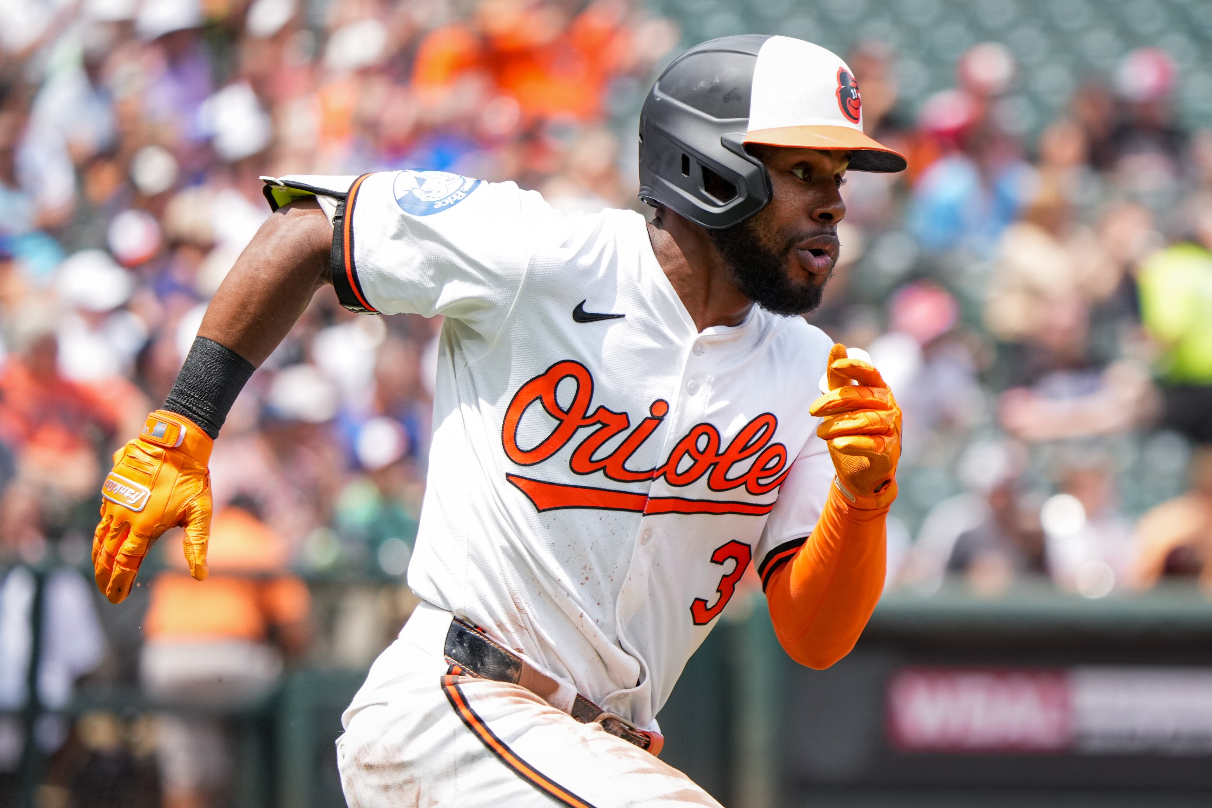 Cedric Mullins’ first-half slump last season hurt the Orioles’ team baserunning statistics.