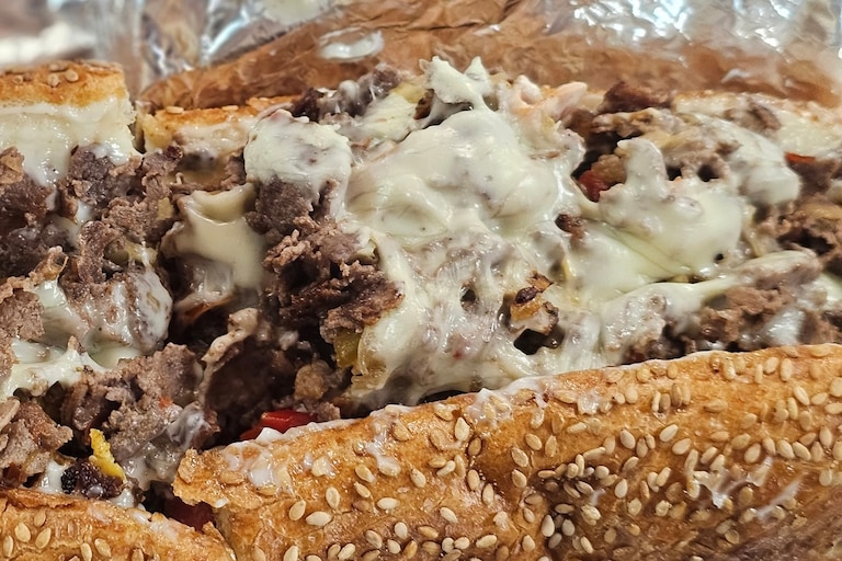 A cheesesteak from Subplicity.