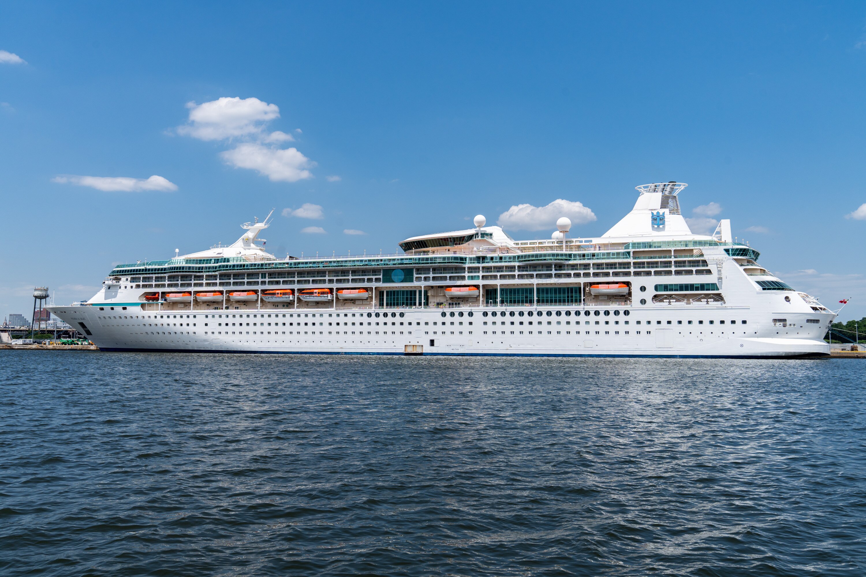 Royal Caribbean’s “Vision of the Seas” will sail from the Port of Baltimore again in 2027.