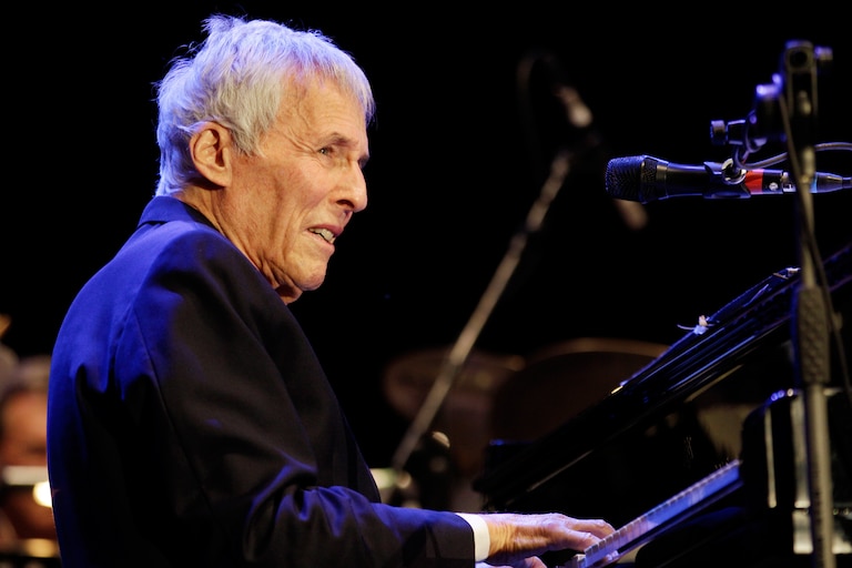 Composer Burt Bacharach performs in Milan, Italy on July 16, 2011.