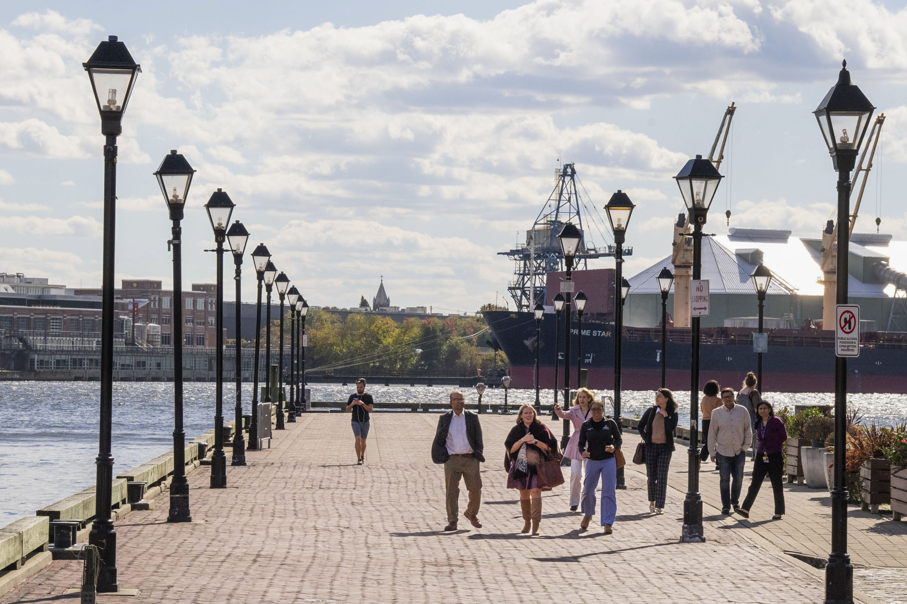 In late June, with throngs expected at the Inner Harbor’s Sail250 event, Baltimore added checkpoints and extra rules for people entering Fells Point.