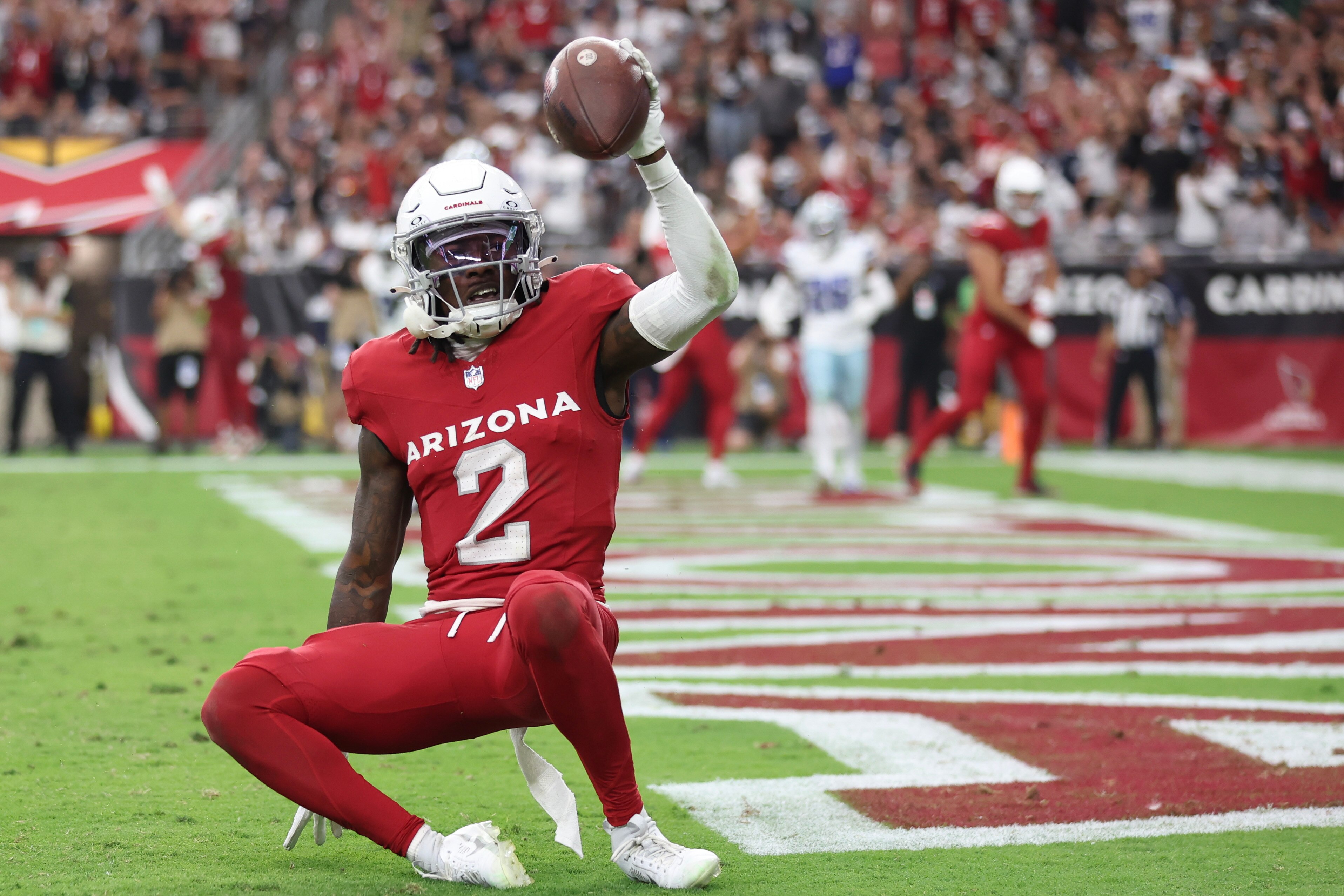 Marquise "Hollywood" Brown, the Cardinals' leading receiver, played his first three seasons with the Ravens.
