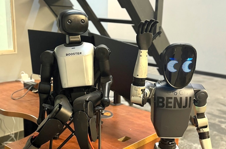 The Robot Studio, the company who owns Benji, rents the humanoid for about $3,000 per day.
