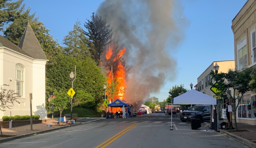 The City of Laurel canceled the Mainstreet Festival Parade after a propane explosion at the intersection of 4th and Main streets on Saturday, May 10, 2025.