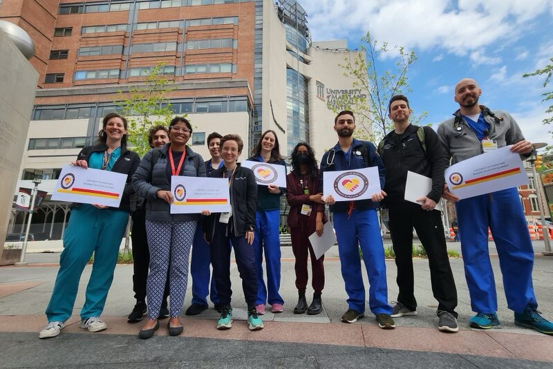 Resident physicians and fellows at the University of Maryland Medical Center have formed a union.