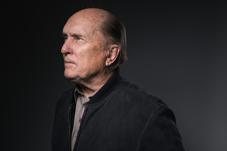 Robert Duvall poses for a portrait during an interview on Friday, June 5, 2015, in Los Angeles.