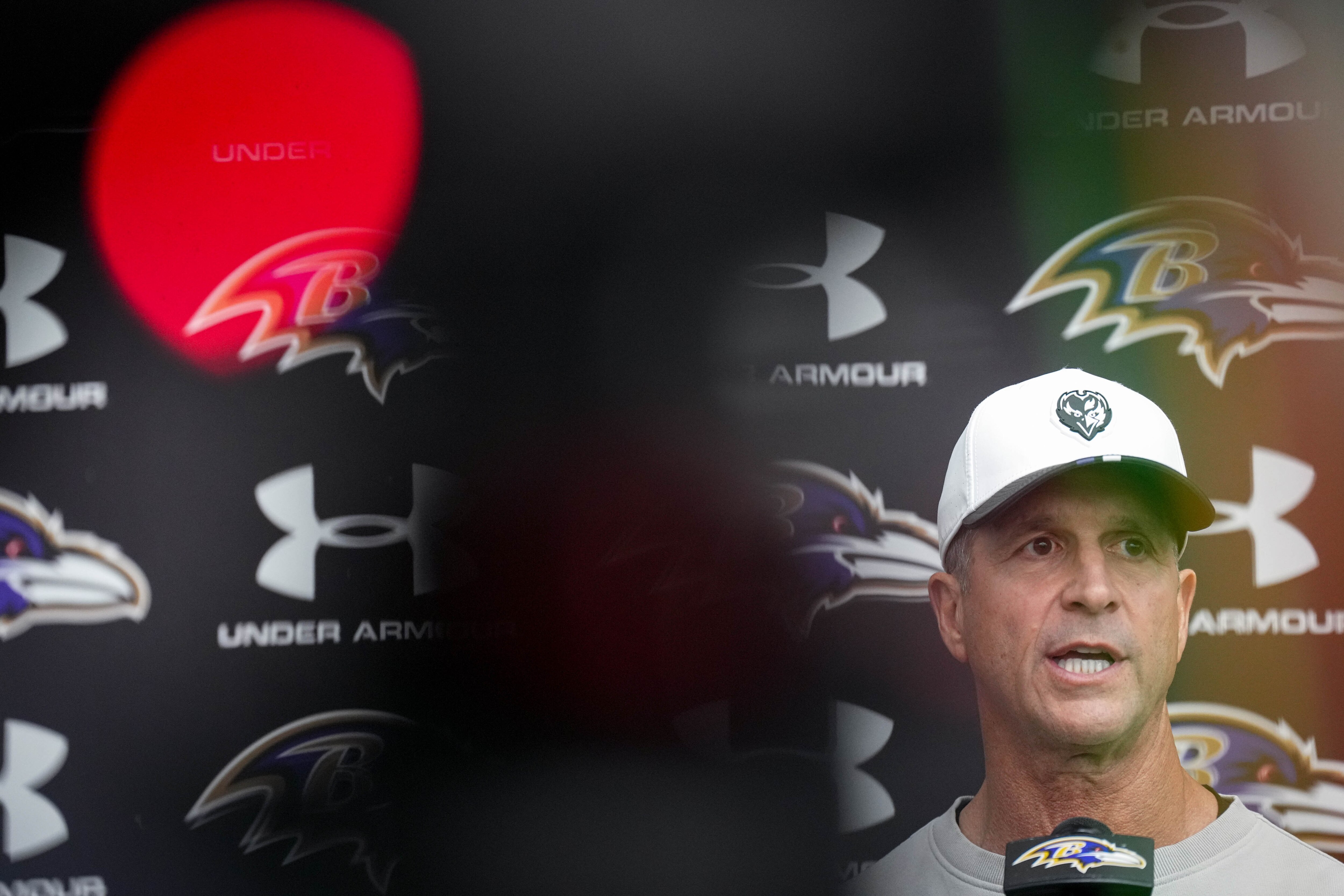 Ravens coach John Harbaugh called Justin Tucker “arguably the best kicker in the history of the game” Wednesday. 