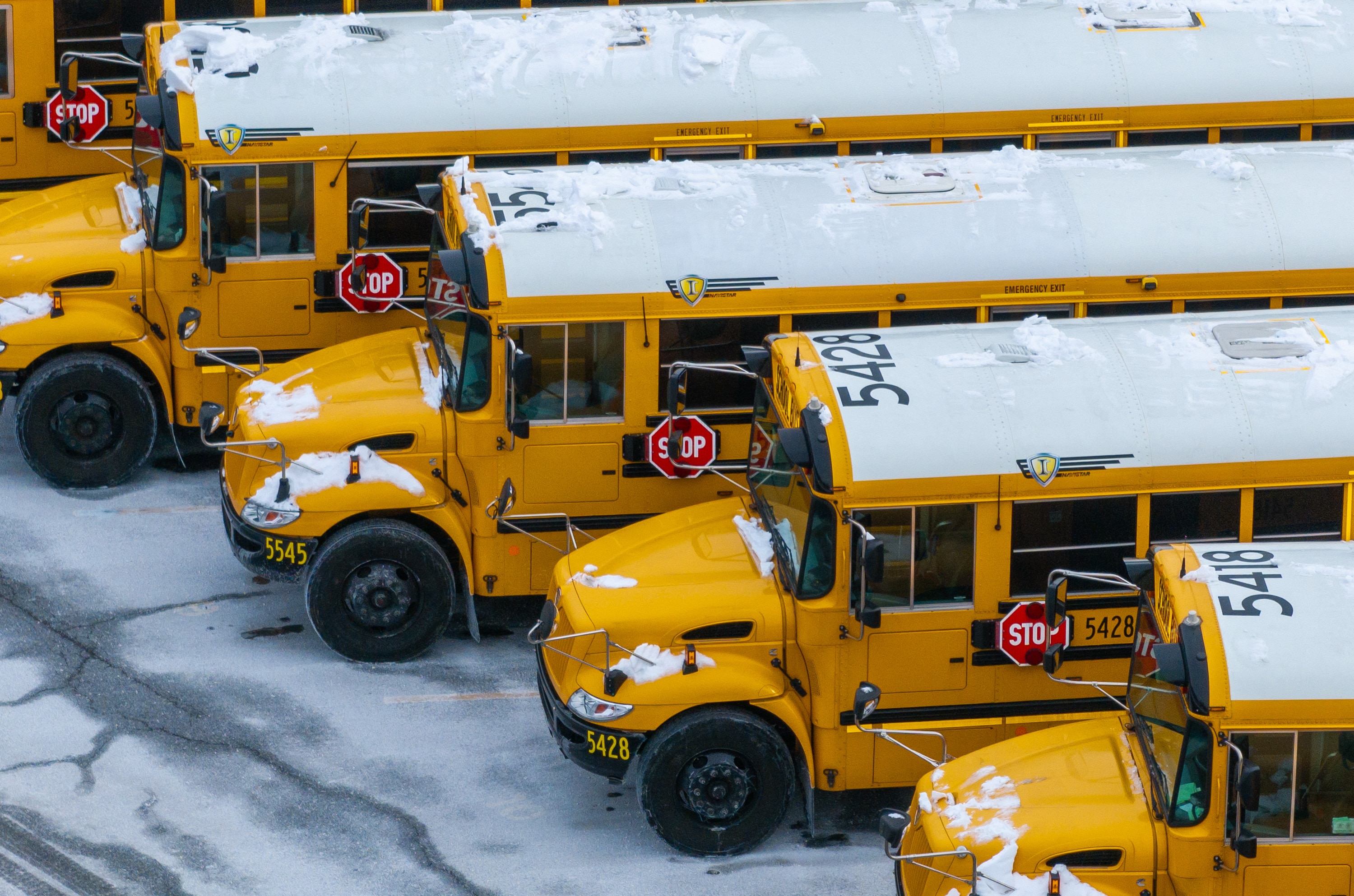 The state school board instructed school districts to plan better for snow days in future years.