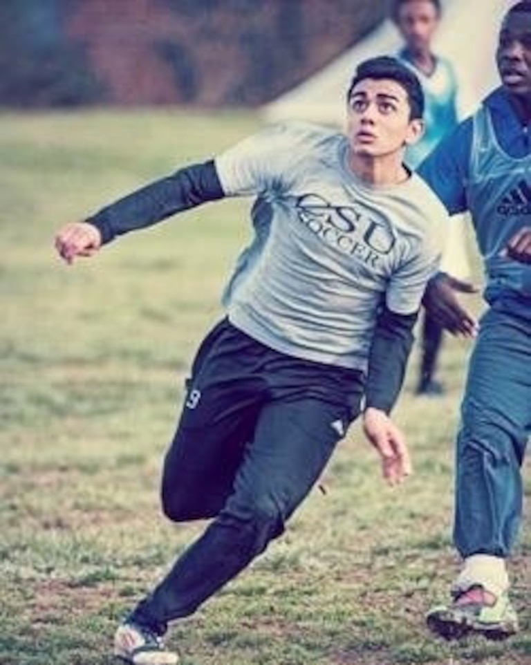 As a kid, Warshan Hussin said soccer brought him peace.