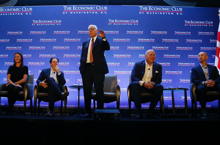Orioles control owner David Rubenstein, who's also chairman of the Economic Club of Washington, D.C., hosts a panel with members of the Orioles organization on Tuesday, Jan. 6.
