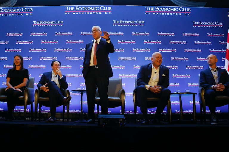 Orioles control owner David Rubenstein, who's also chairman of the Economic Club of Washington, D.C., hosts a panel with members of the Orioles organization on Tuesday, Jan. 6.